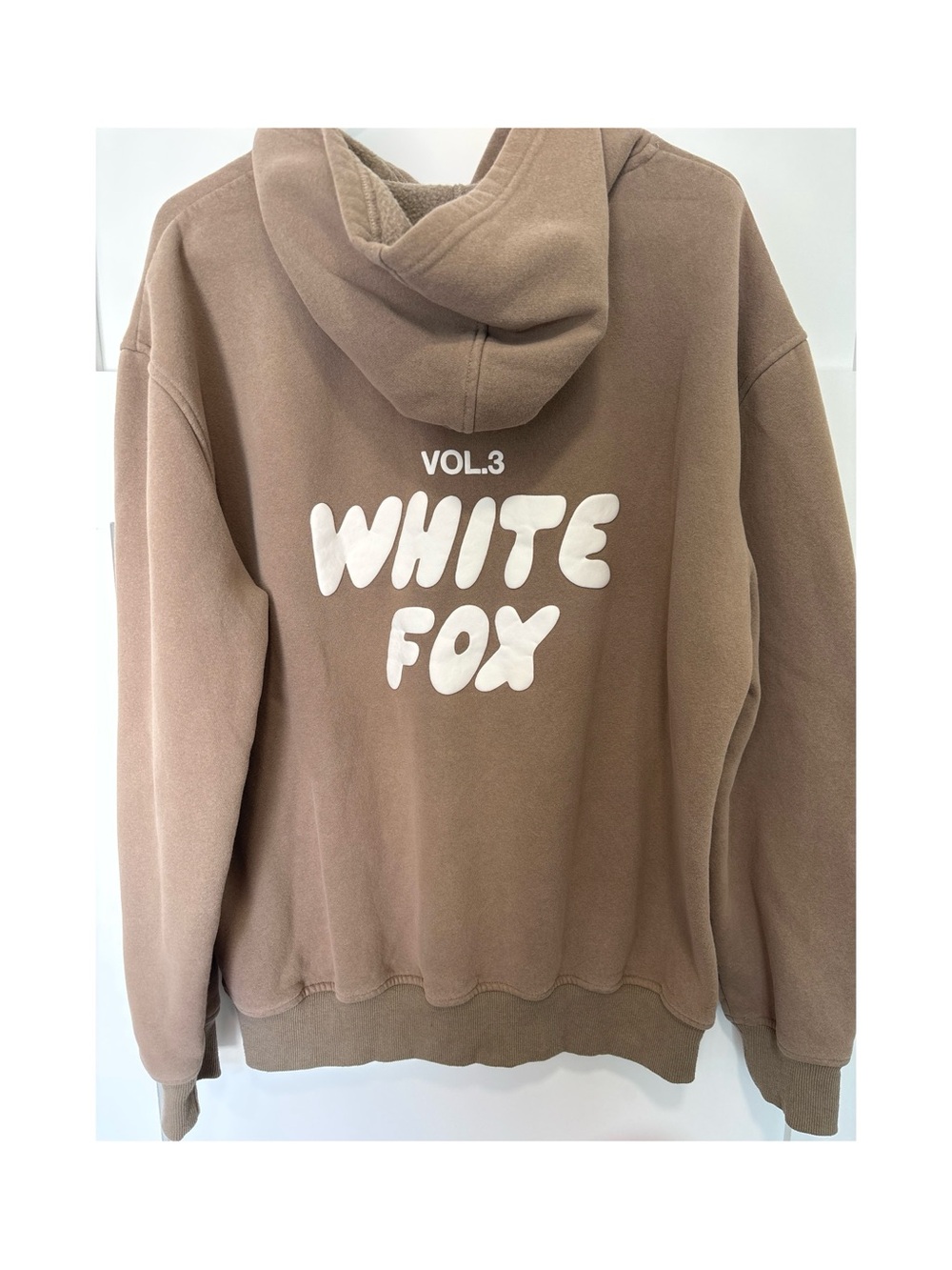 Women’s Hooded Sweatshirt in Taupe M/L - Picture 3 of 3